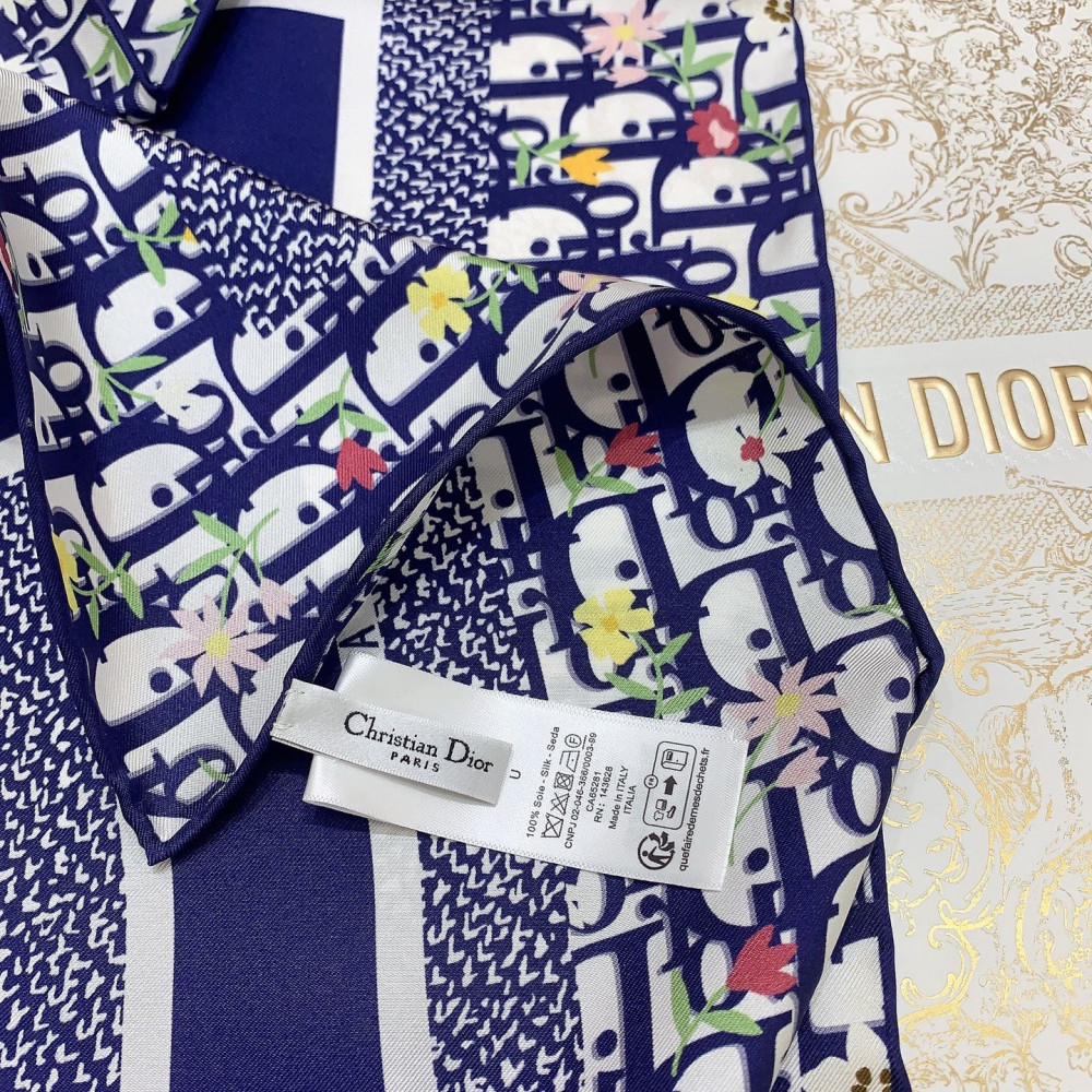 Dior 100% Mulberry Silk 90cm Scarf!  