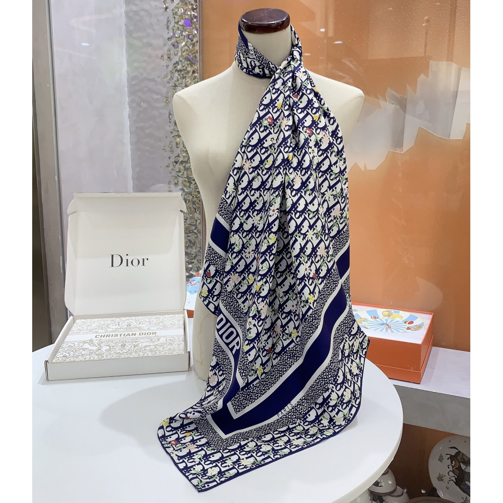 Dior 100% Mulberry Silk 90cm Scarf!  