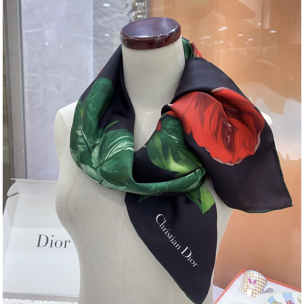 Dior 100% Mulberry Silk 90cm Scarf!  