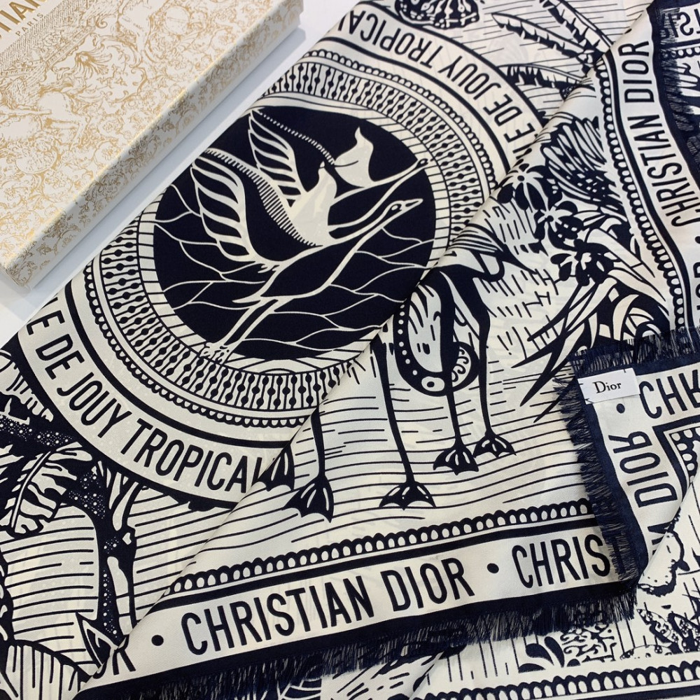 Dior 100% Mulberry Silk 90cm Scarf!  