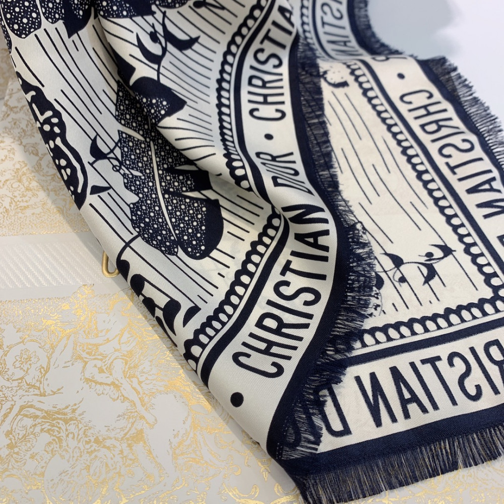 Dior 100% Mulberry Silk 90cm Scarf!  