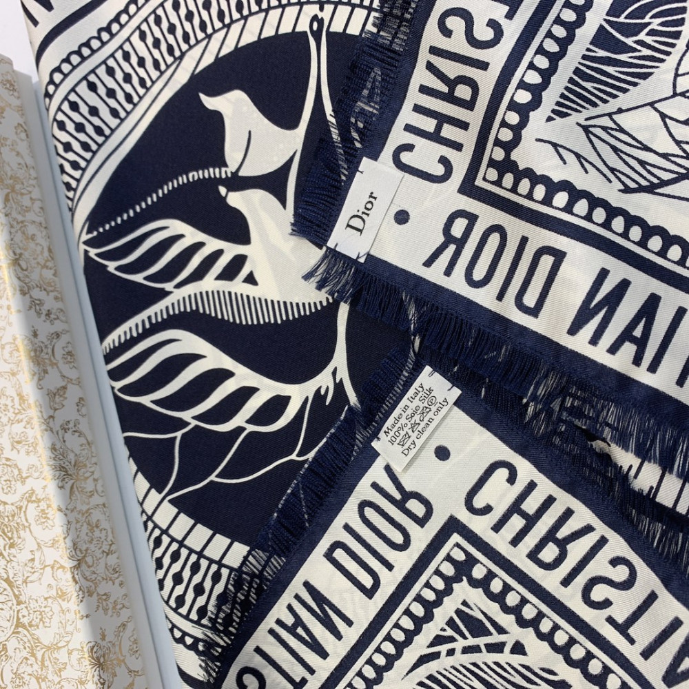 Dior 100% Mulberry Silk 90cm Scarf!  