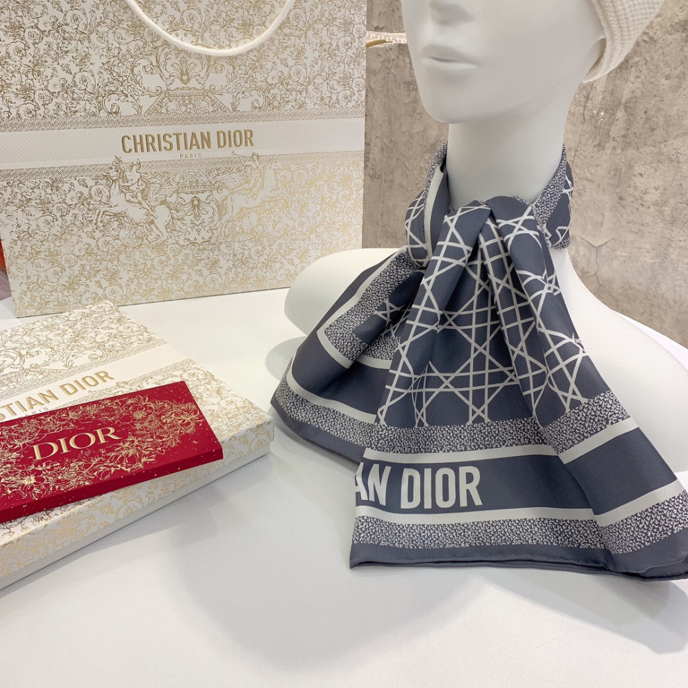 Dior 100% Mulberry Silk 90cm Scarf!  