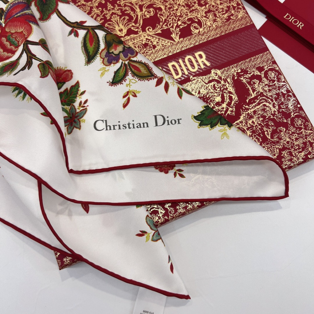 Dior 100% Mulberry Silk 90cm Scarf!  
