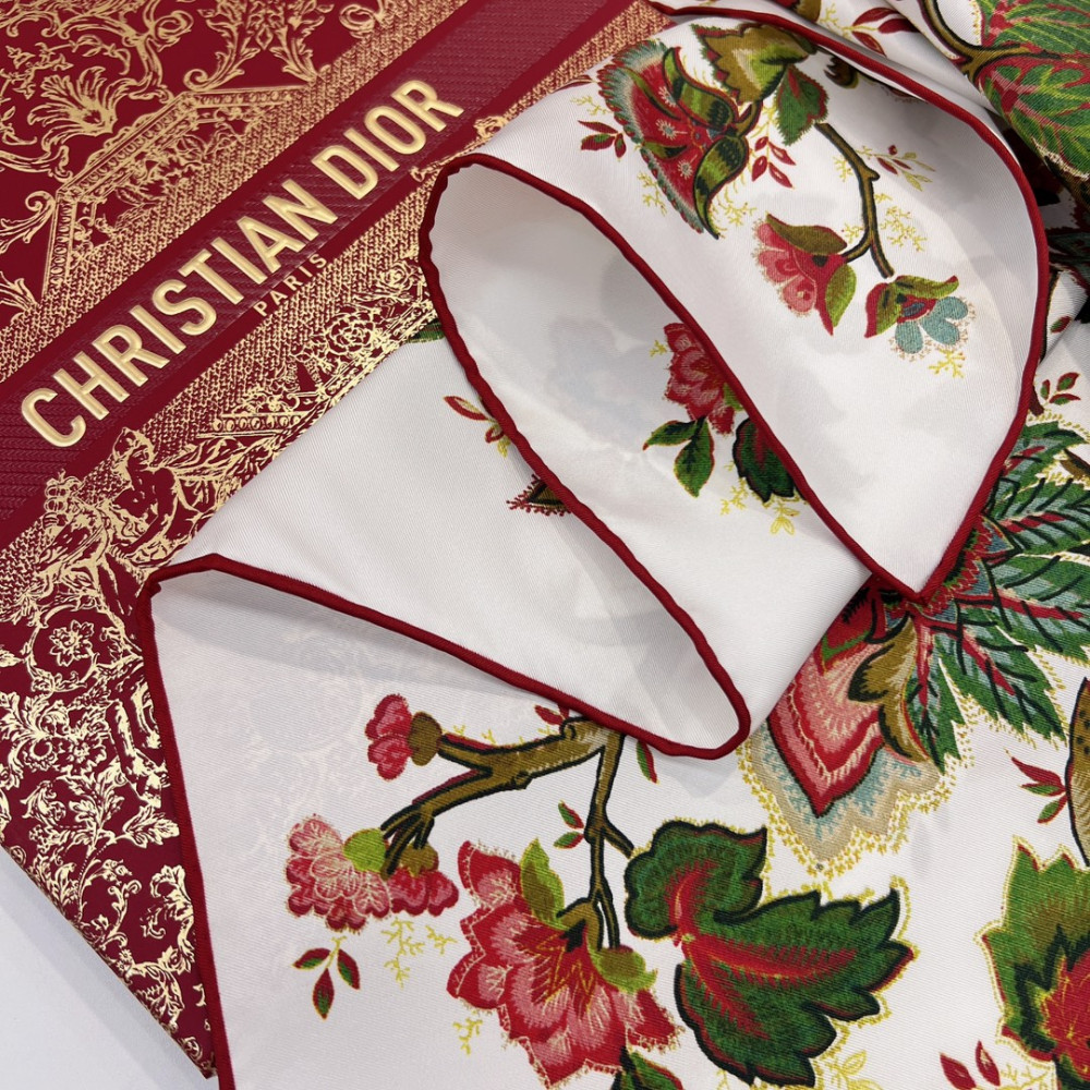 Dior 100% Mulberry Silk 90cm Scarf!  