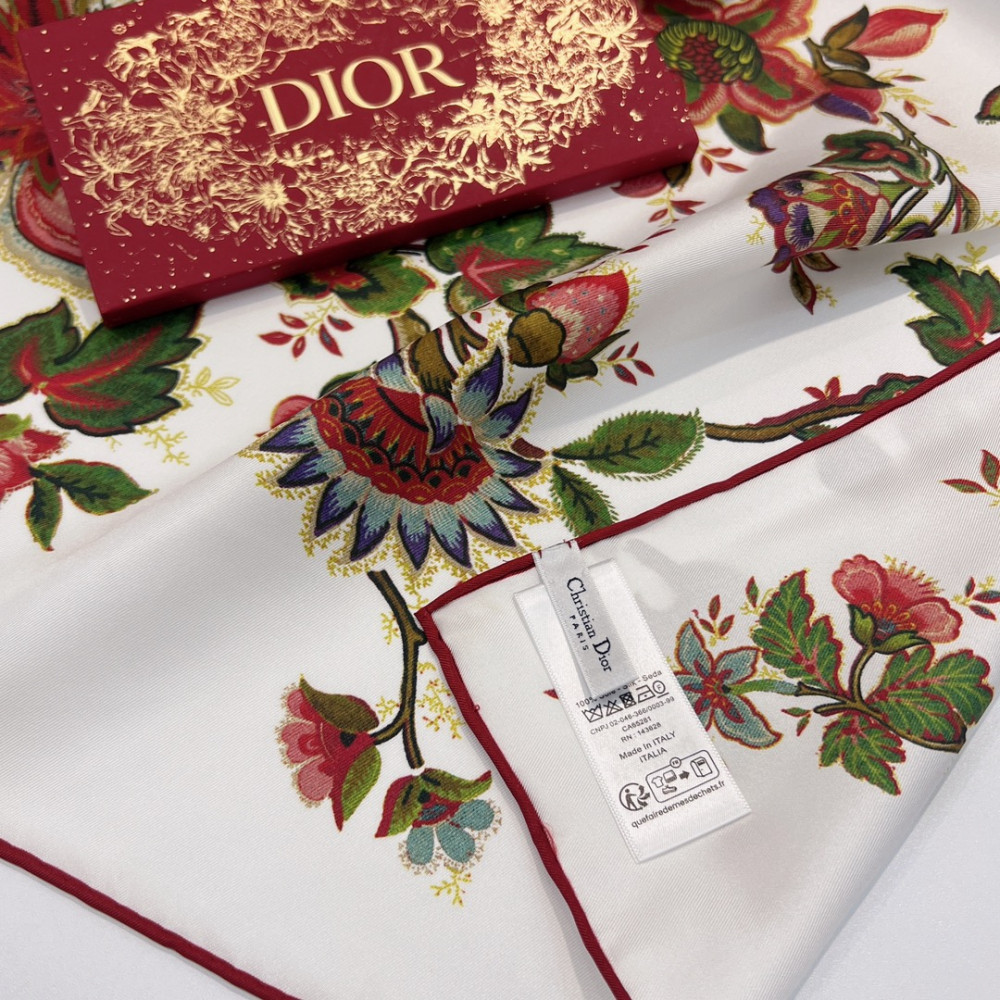 Dior 100% Mulberry Silk 90cm Scarf!  