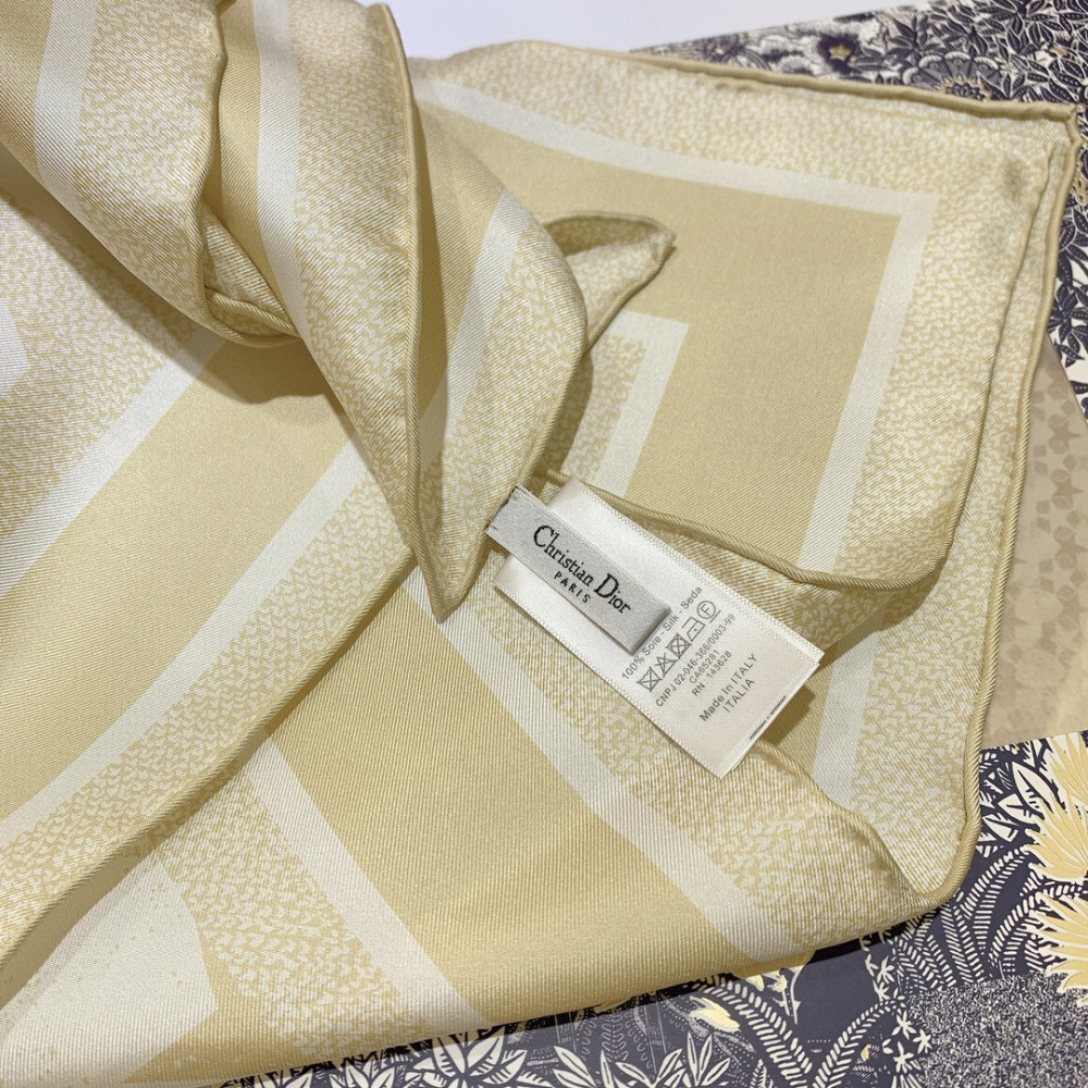 Dior 100% Mulberry Silk 90cm Scarf!  