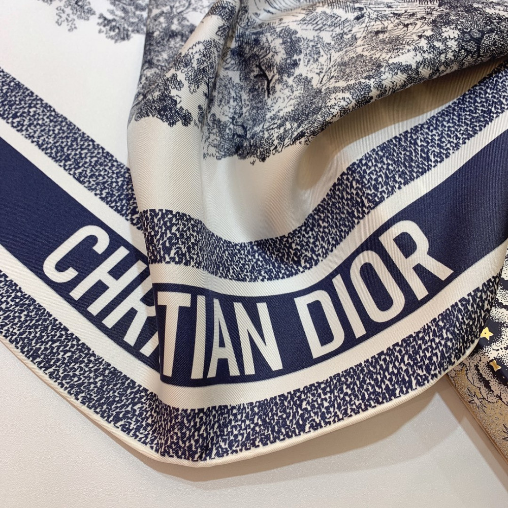 Dior 100% Mulberry Silk 90cm Scarf!  
