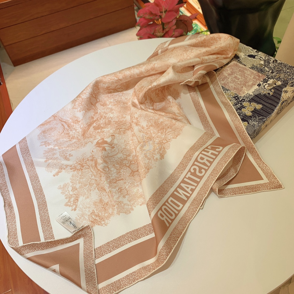 Dior 100% Mulberry Silk 90cm Scarf!  