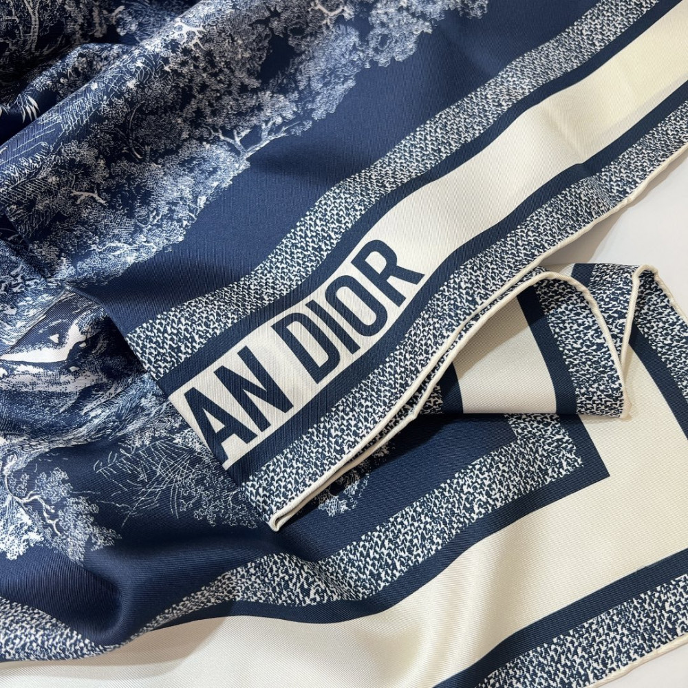 Dior 100% Mulberry Silk 90cm Scarf!  