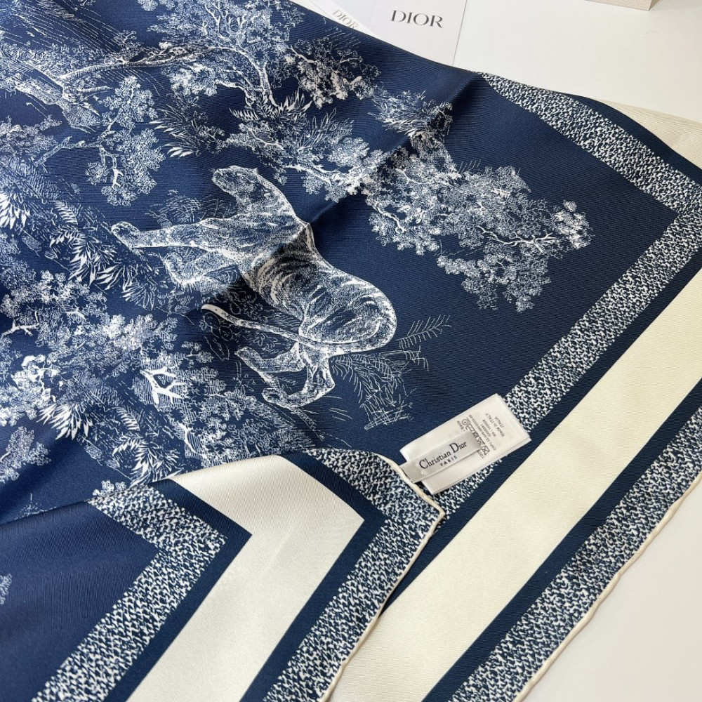 Dior 100% Mulberry Silk 90cm Scarf!  