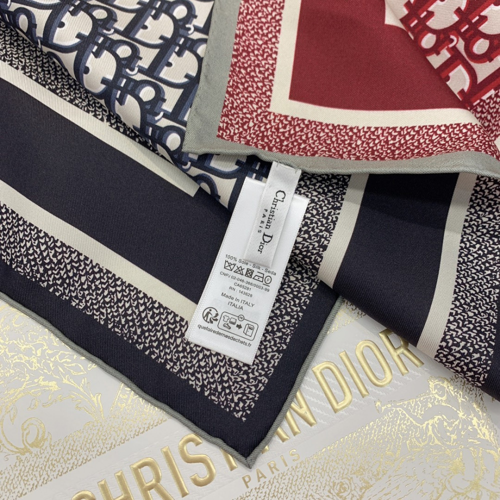 Dior 100% Mulberry Silk 90cm Scarf!  