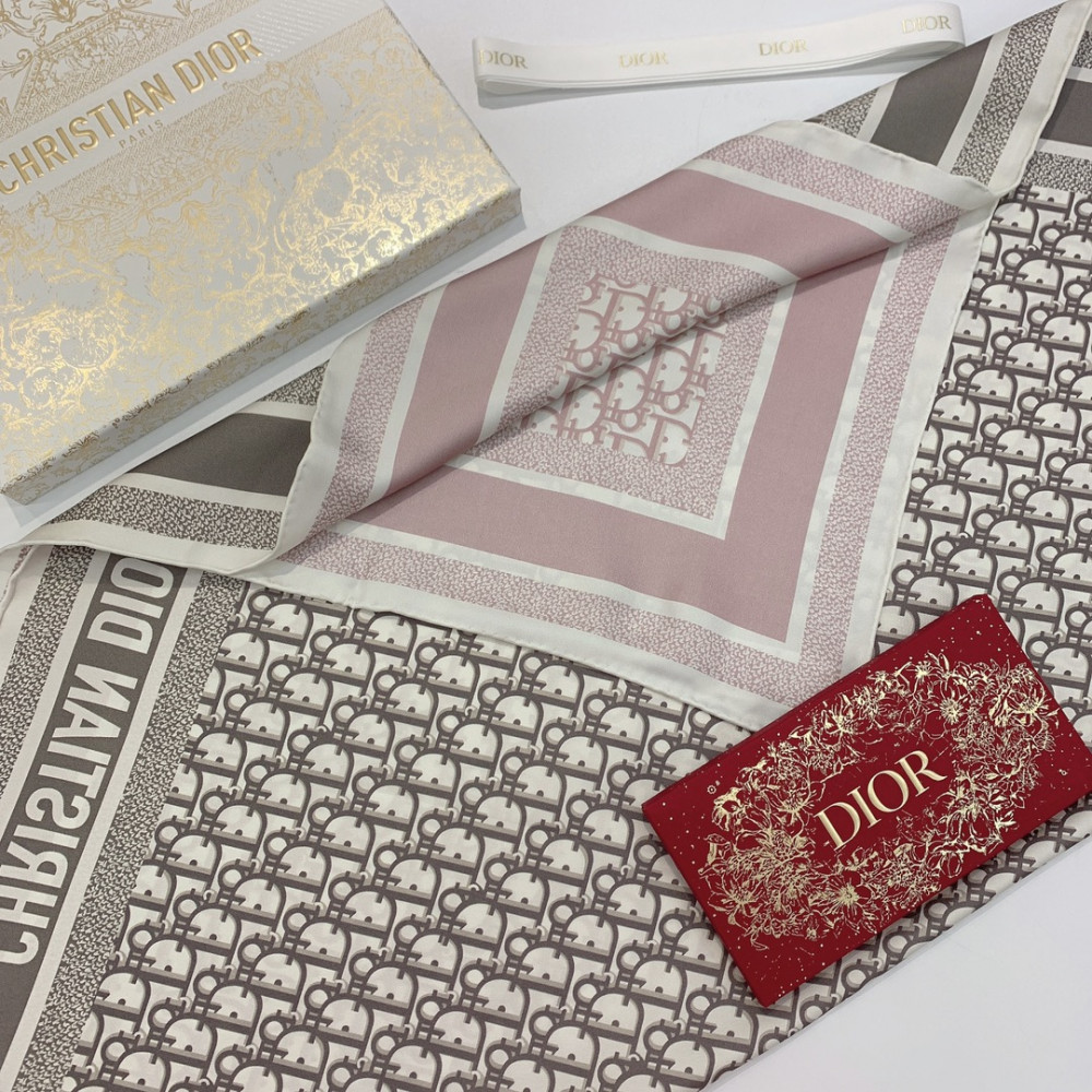 Dior 100% Mulberry Silk 90cm Scarf!  