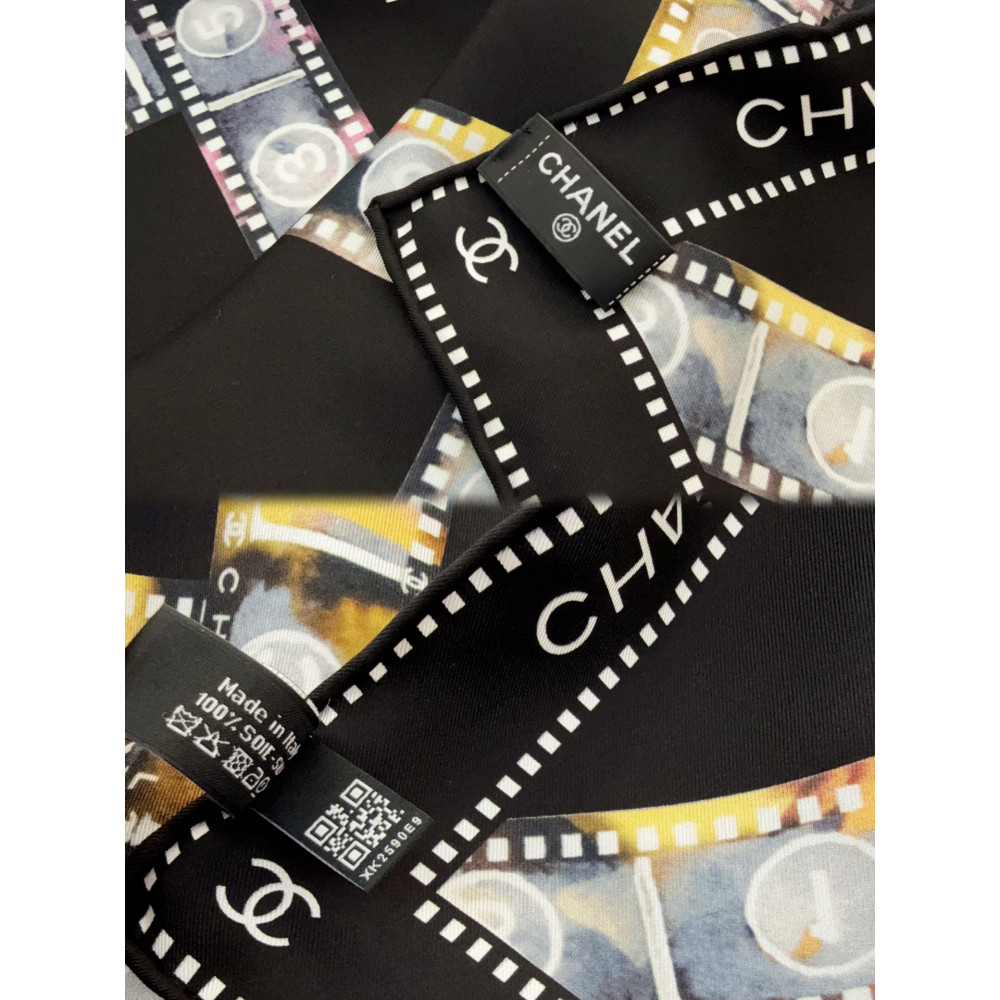 Chanel 100% silk 90cm square scarf!  