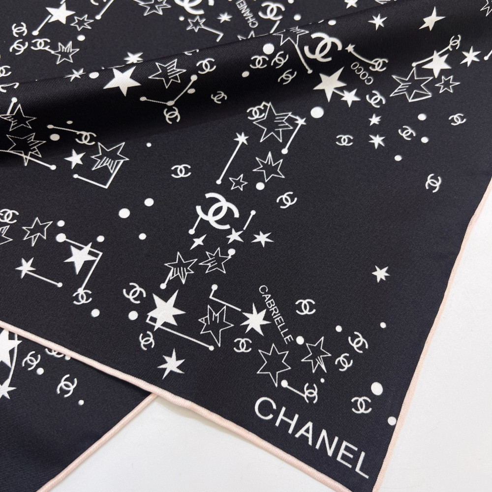 Chanel 100% silk 90cm square scarf!  