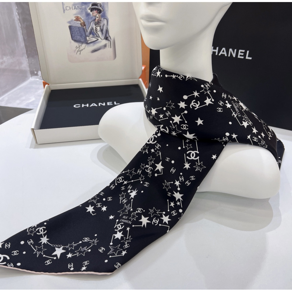 Chanel 100% silk 90cm square scarf!  