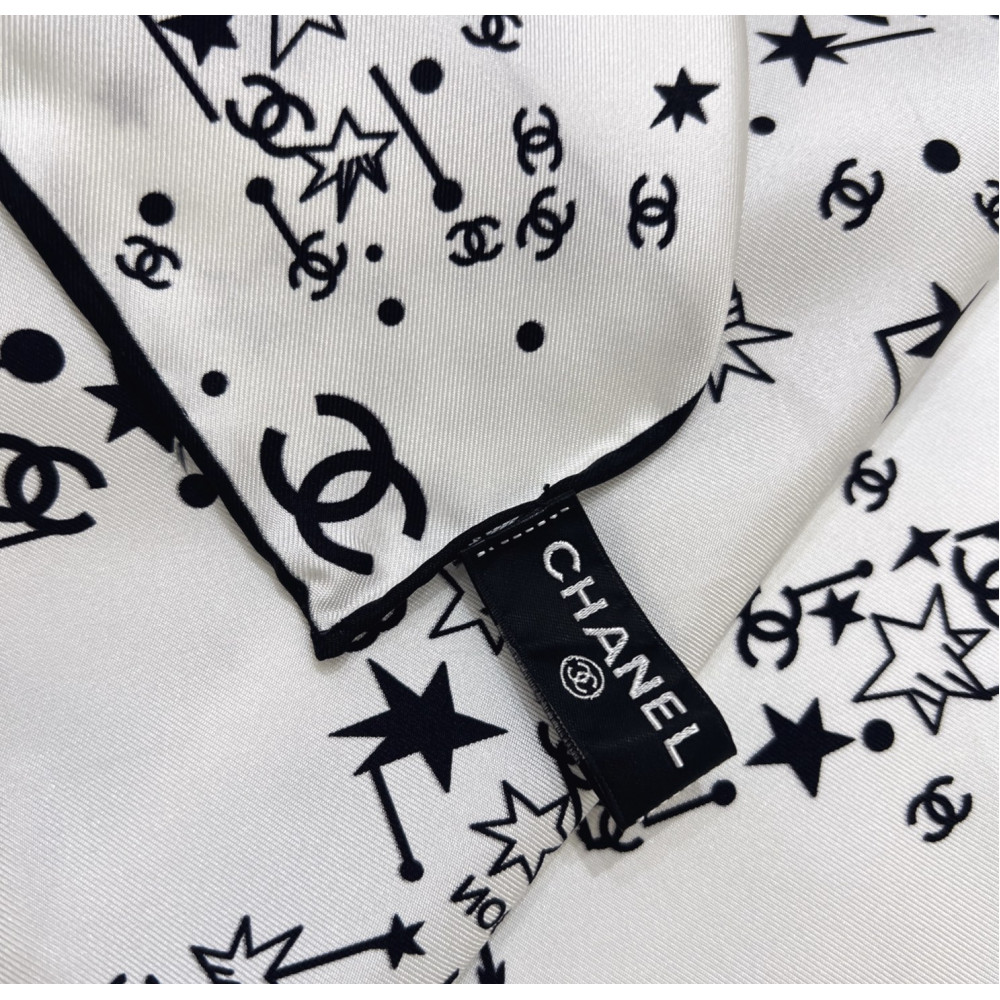 Chanel 100% silk 90cm square scarf!  