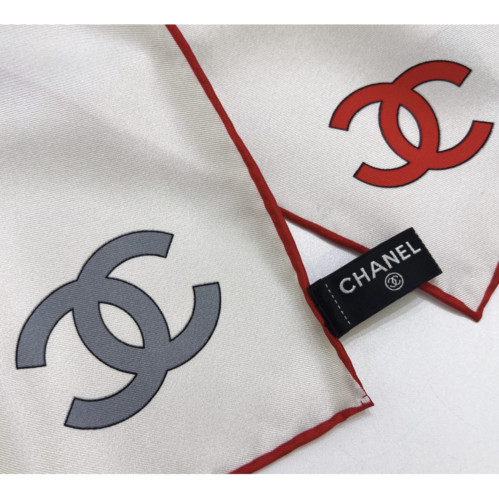 Chanel 100% silk 90cm square scarf!  
