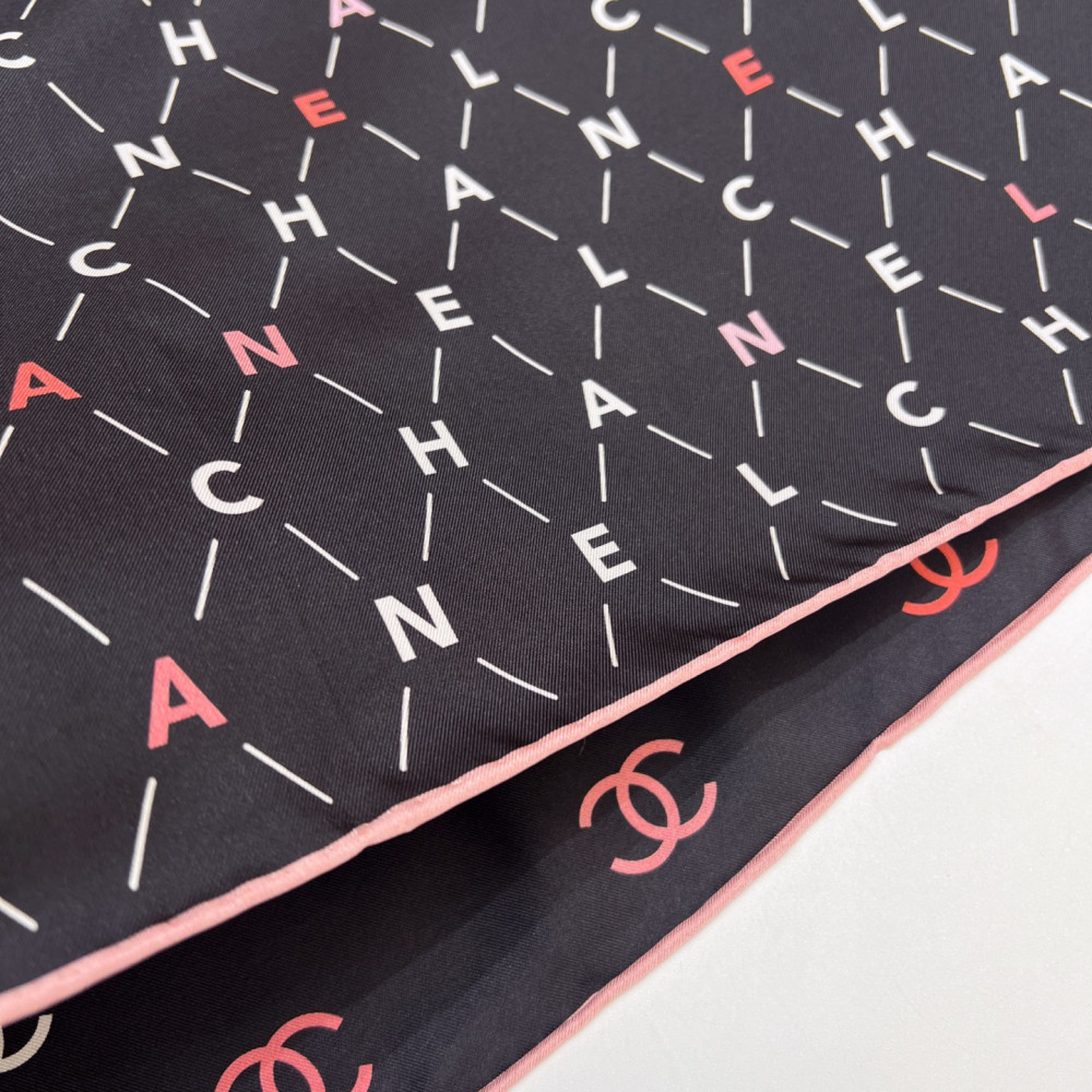 Chanel 100% silk 90cm square scarf!  