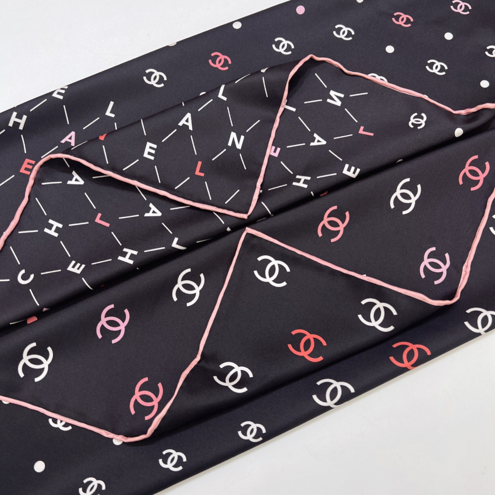 Chanel 100% silk 90cm square scarf!  