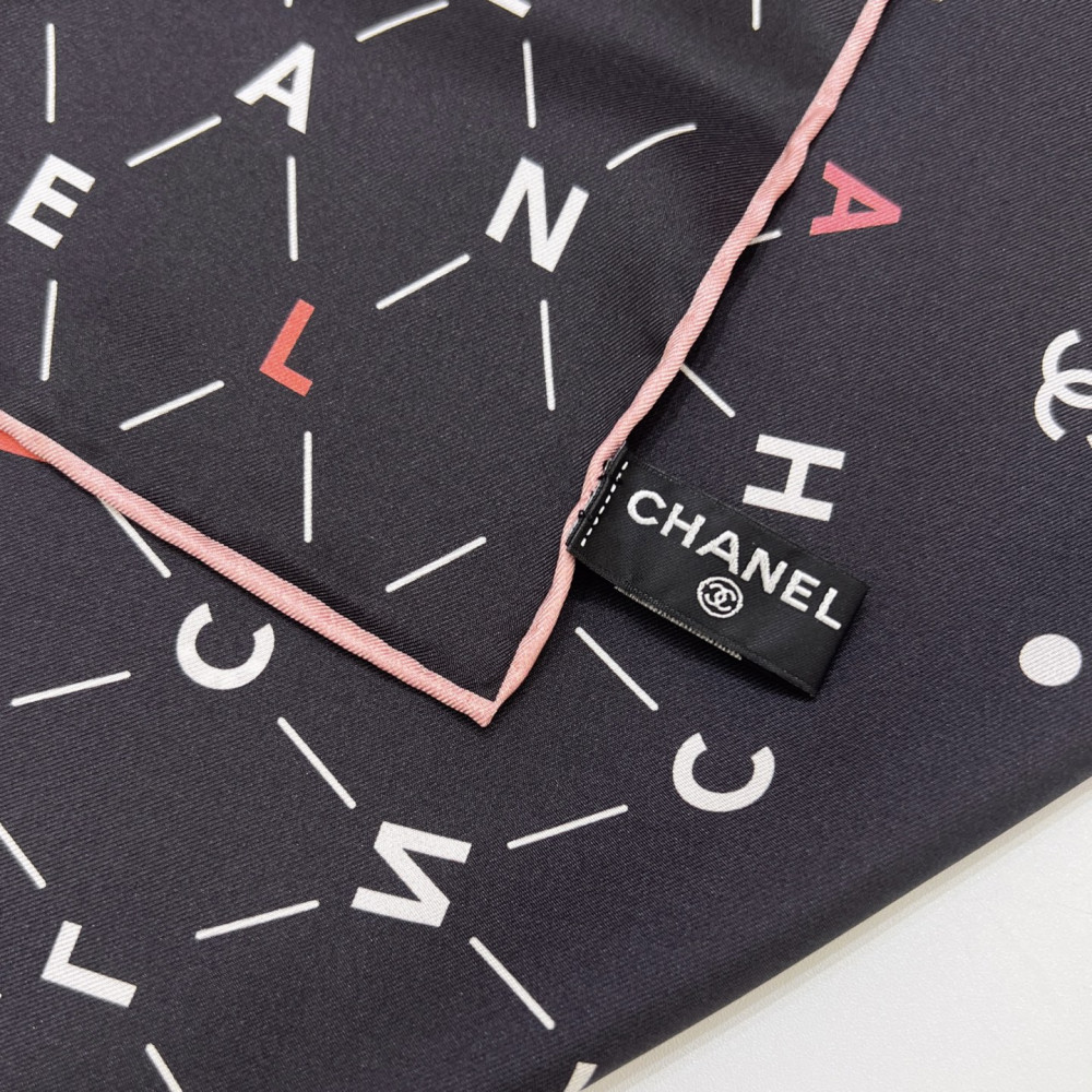 Chanel 100% silk 90cm square scarf!  