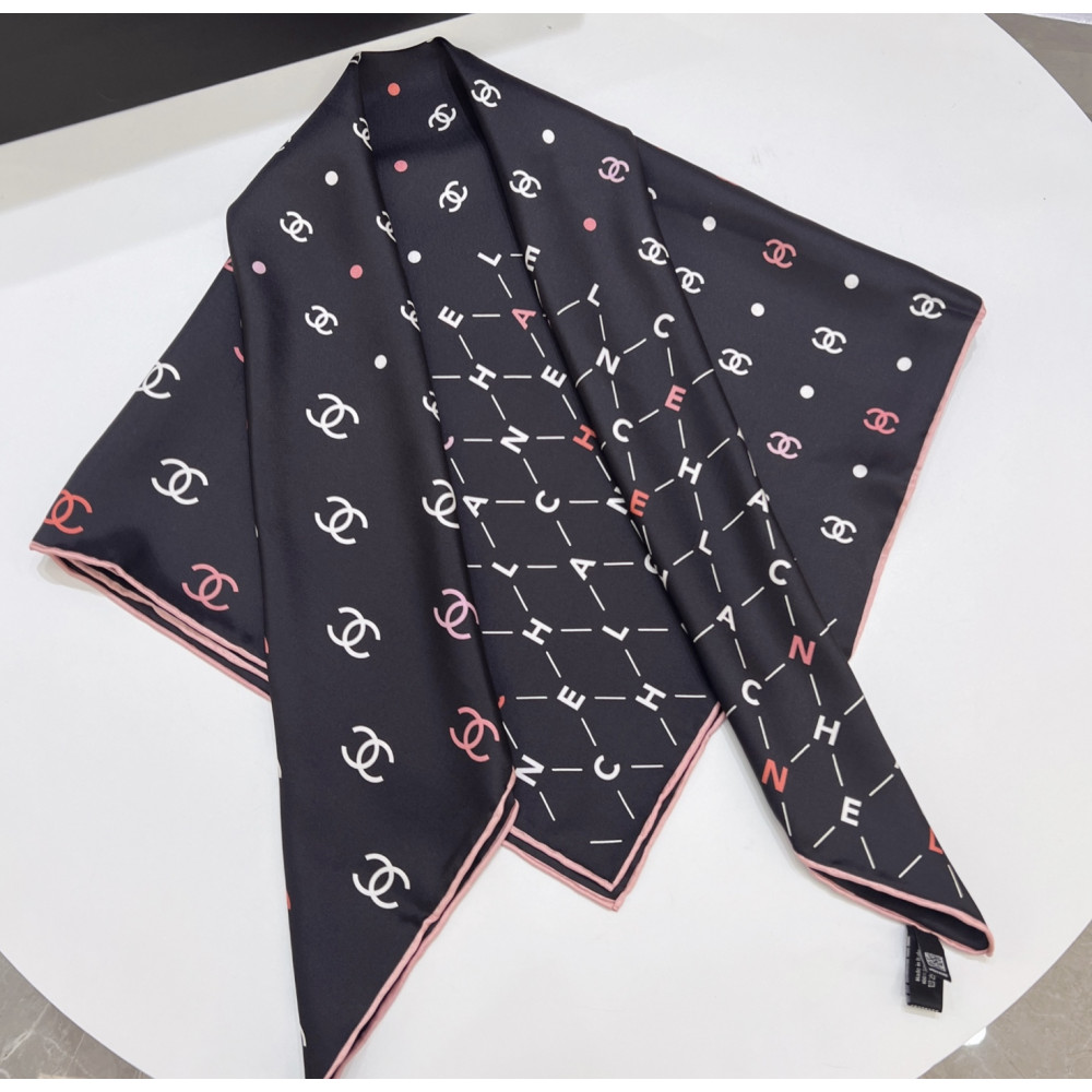 Chanel 100% silk 90cm square scarf!  