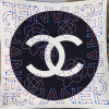Chanel 100% silk 90cm square scarf!  
