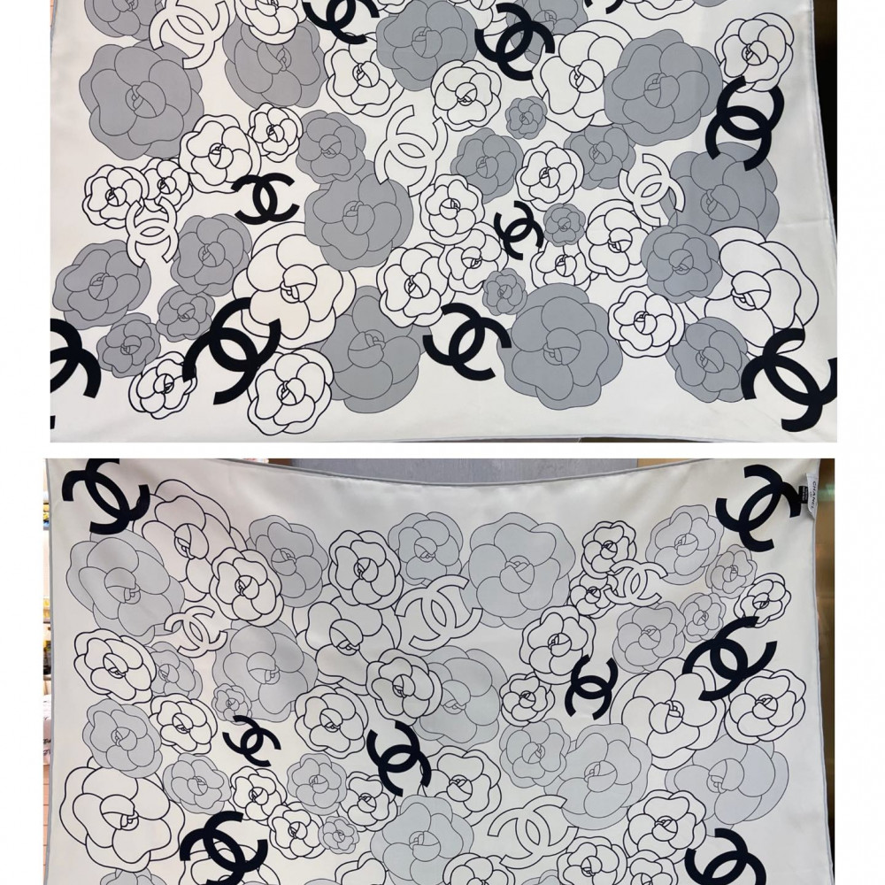 Chanel 100% silk 90cm square scarf!  
