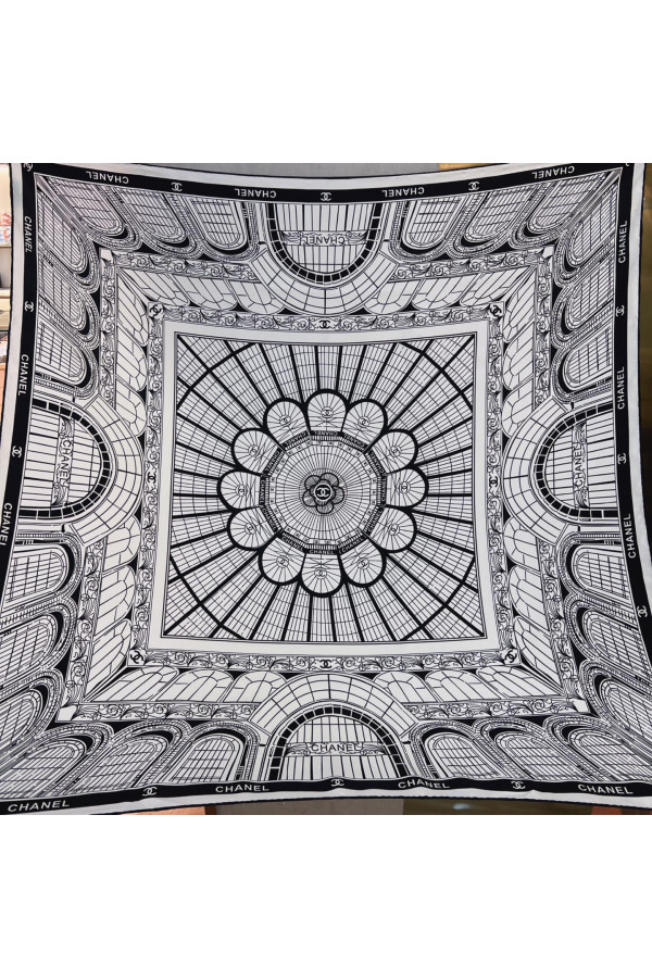 Chanel 100% silk 90cm square scarf!  