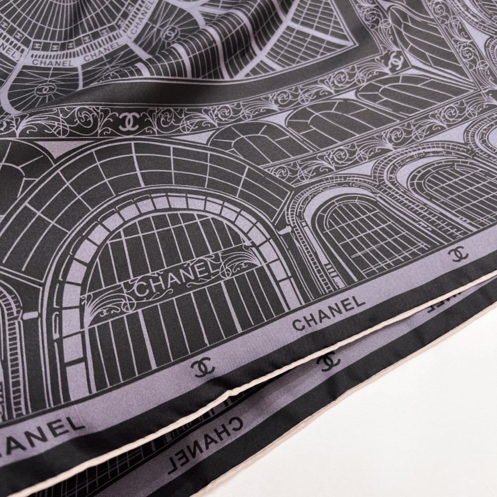 Chanel 100% silk 90cm square scarf!  