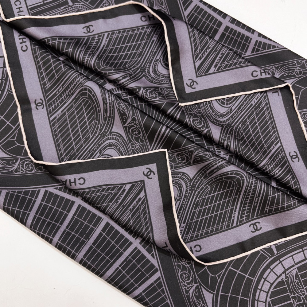 Chanel 100% silk 90cm square scarf!  