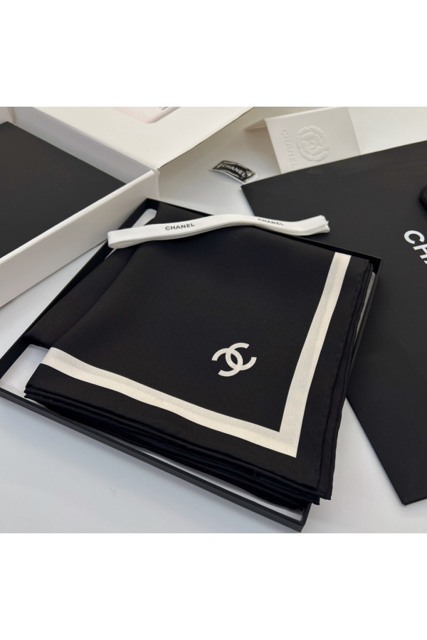 Chanel 100% silk 90cm square scarf!  