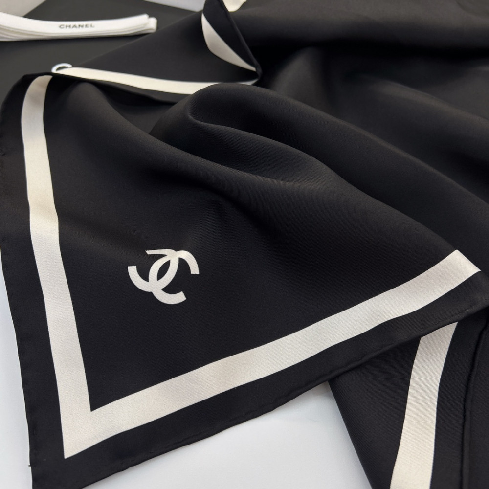 Chanel 100% silk 90cm square scarf!  