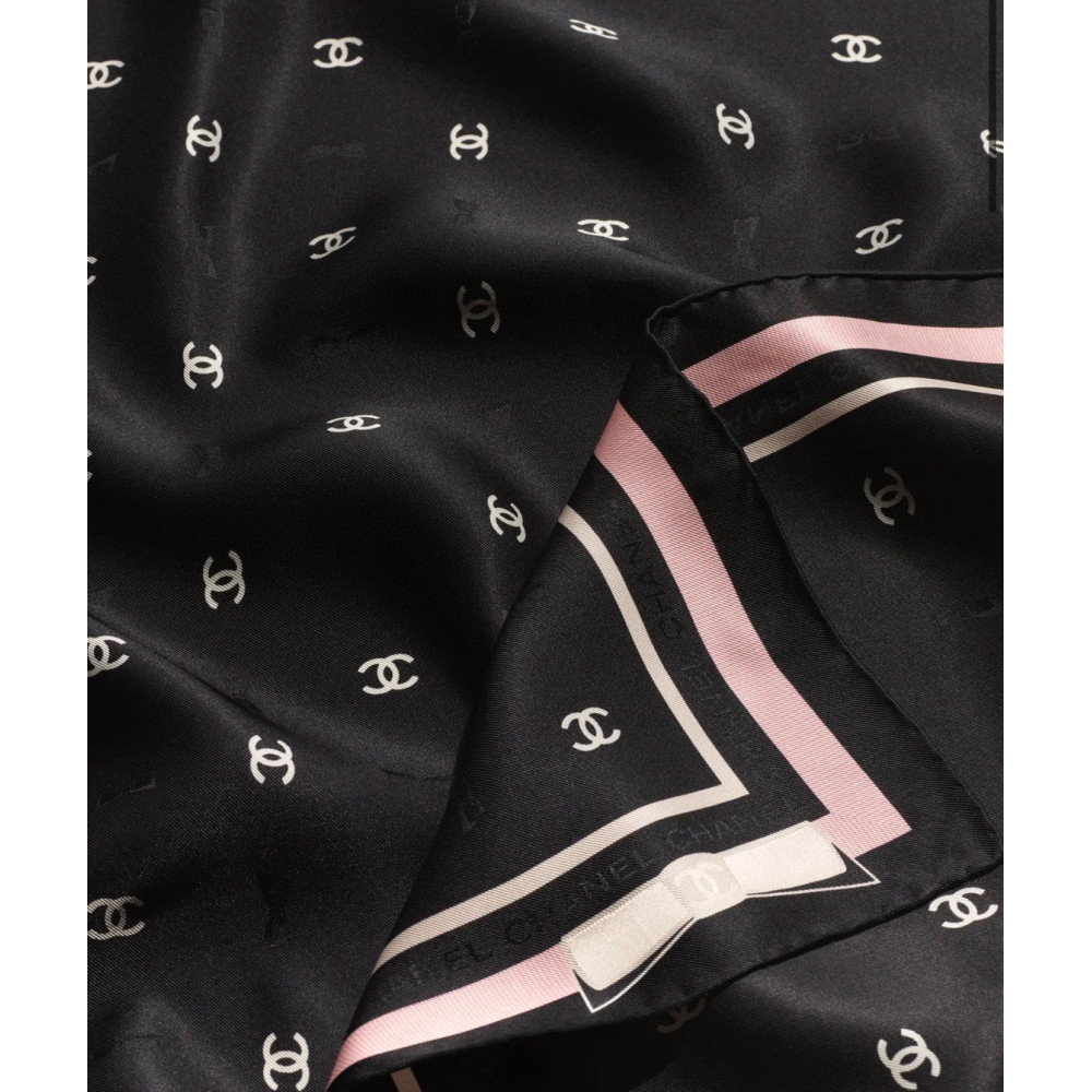 Chanel 100% silk 90cm square scarf!  