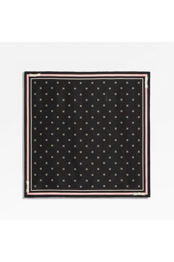 Chanel 100% silk 90cm square scarf!  