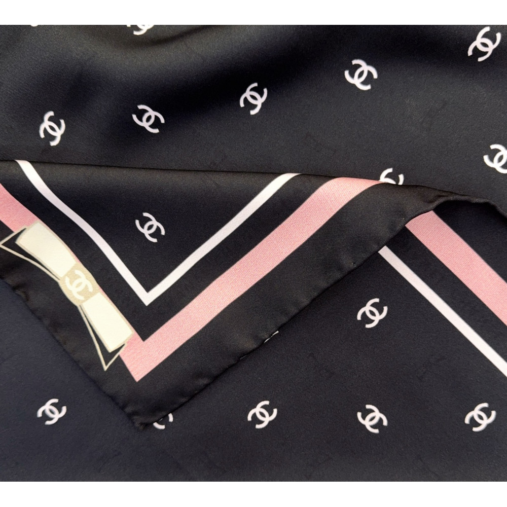 Chanel 100% silk 90cm square scarf!  