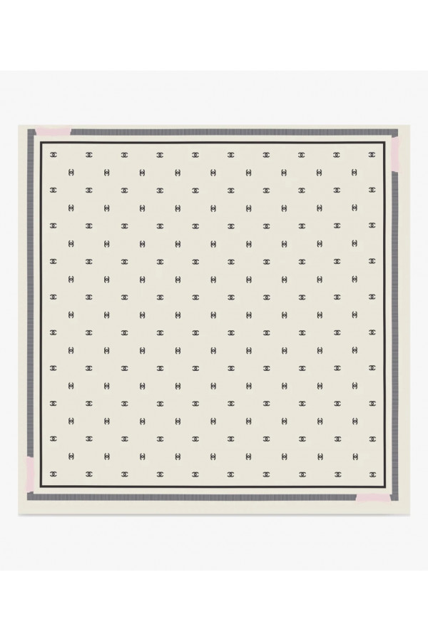 Chanel 100% silk 90cm square scarf!  