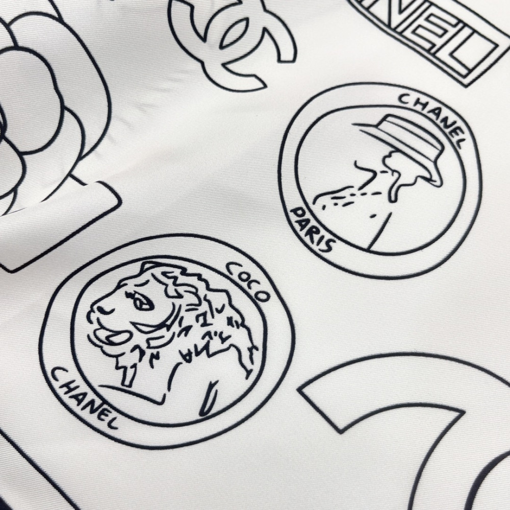 Chanel 100% silk 90cm square scarf!  