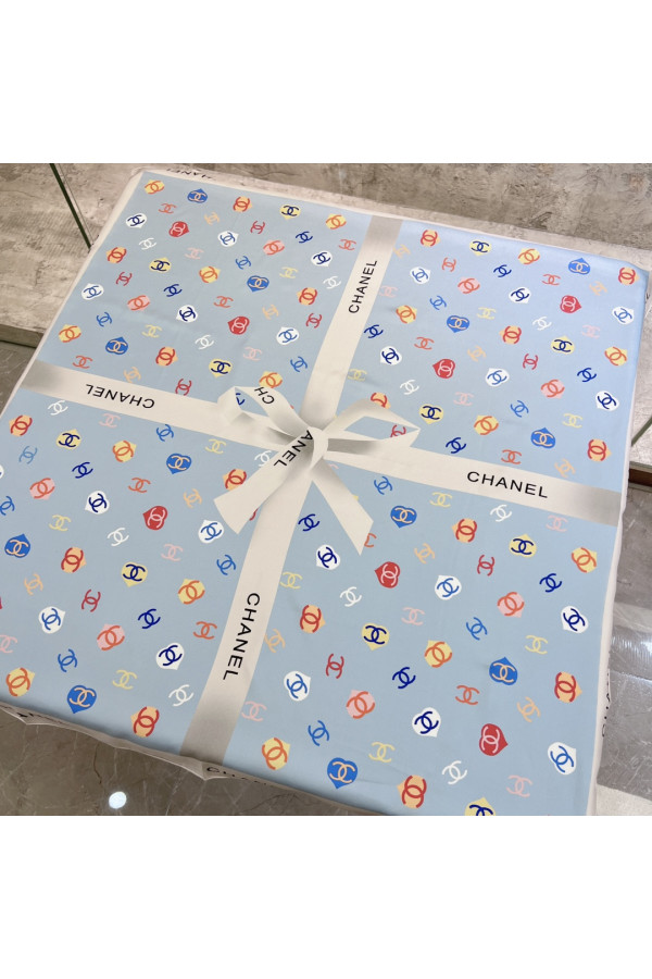 Chanel 100% silk 90cm square scarf!  