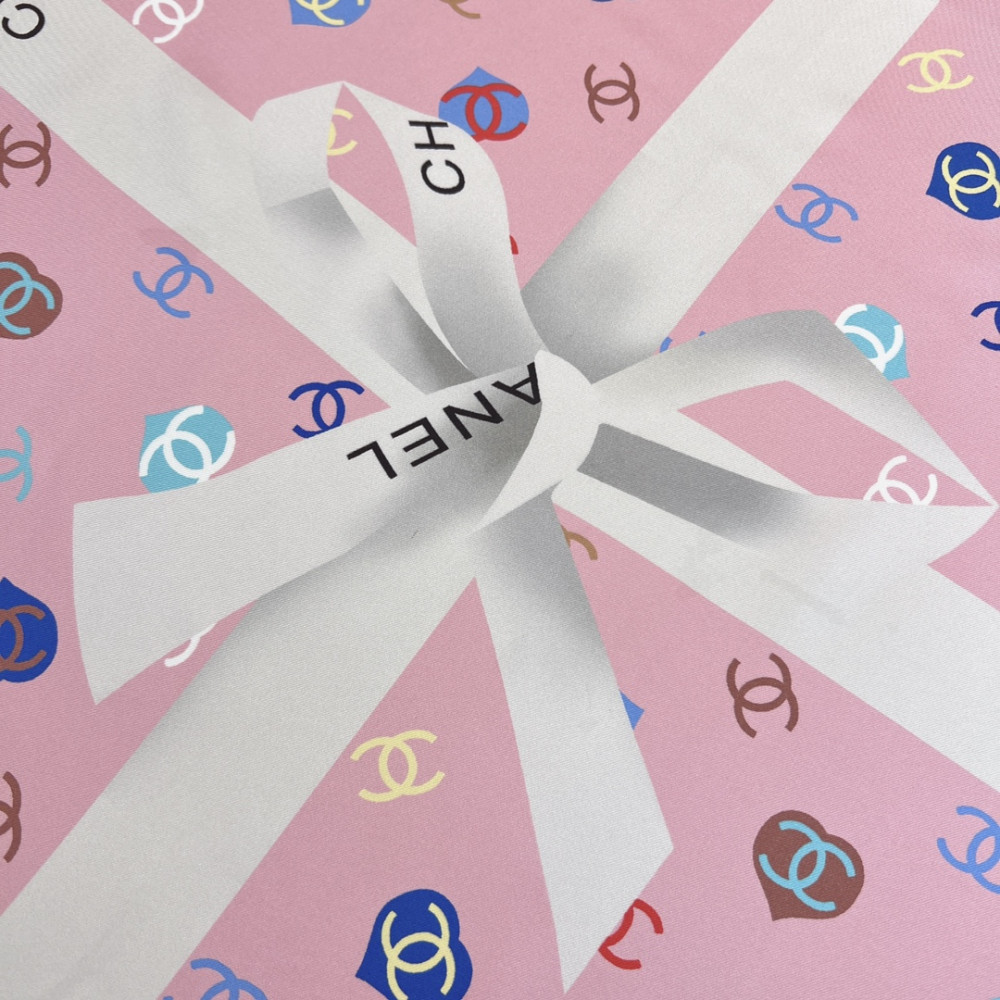 Chanel 100% silk 90cm square scarf!  