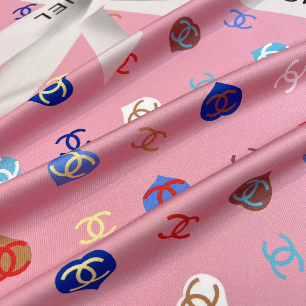 Chanel 100% silk 90cm square scarf!  