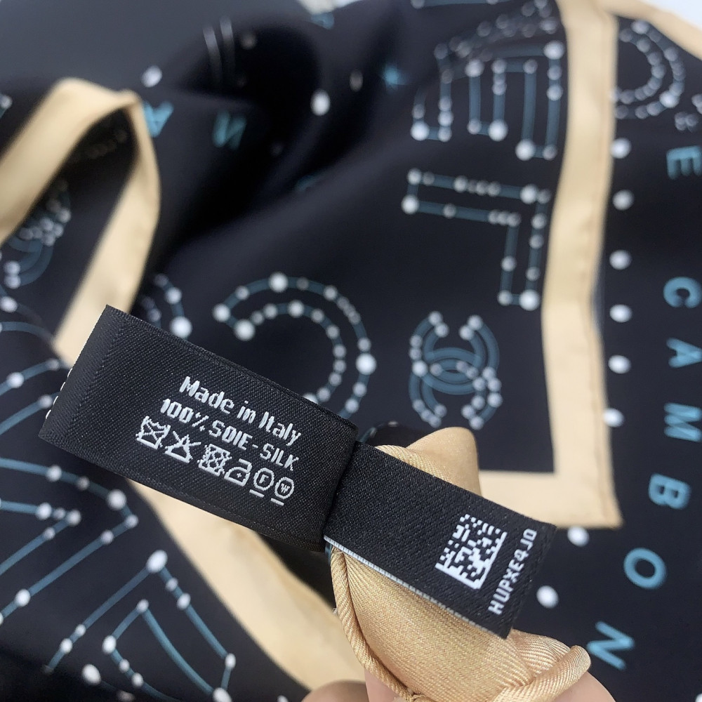 Chanel 100% silk 90cm square scarf!  