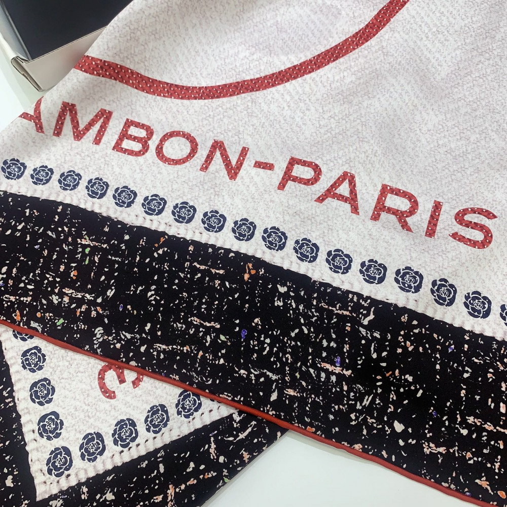 Chanel 100% silk 90cm square scarf!  