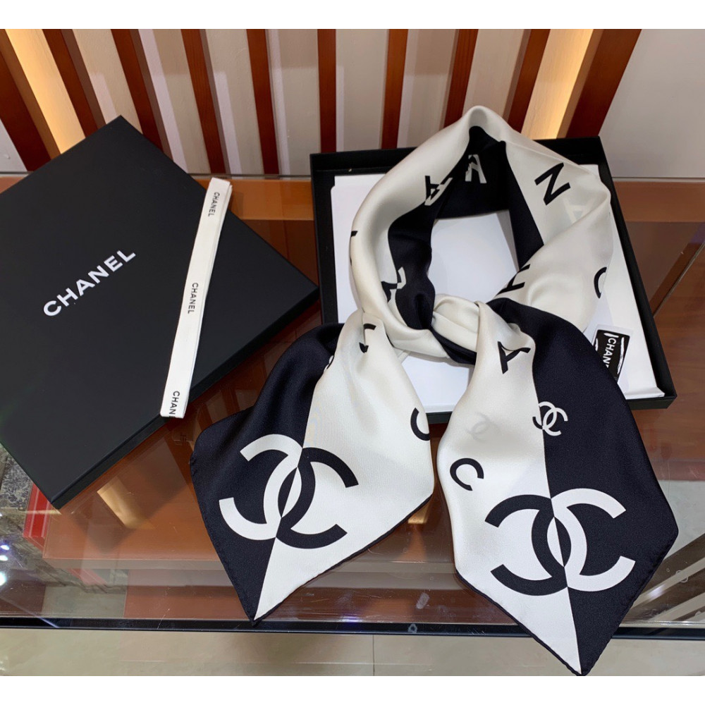Chanel 100% silk 90cm square scarf!  