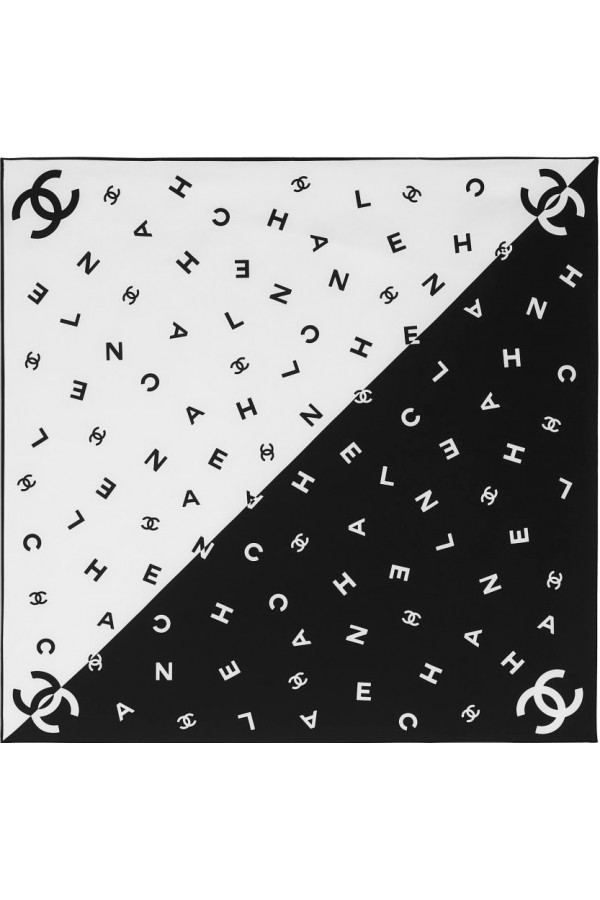 Chanel 100% silk 90cm square scarf!  