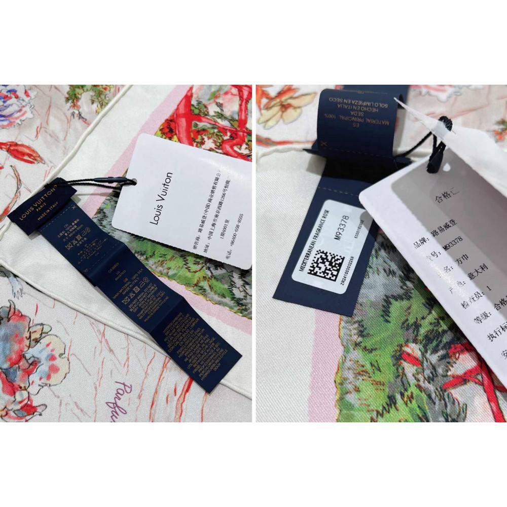 Louis Vuitton 100% Mulberry Silk 90cm Scarf!  