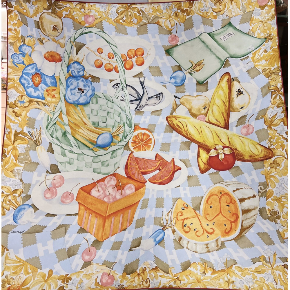 Hermès 90cm 100% Pure Silk Square Scarf!