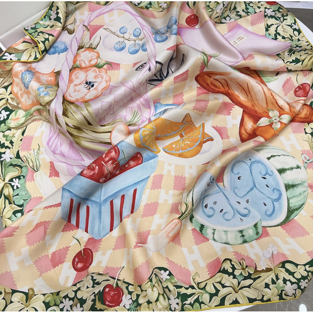 Hermès 90cm 100% Pure Silk Square Scarf!