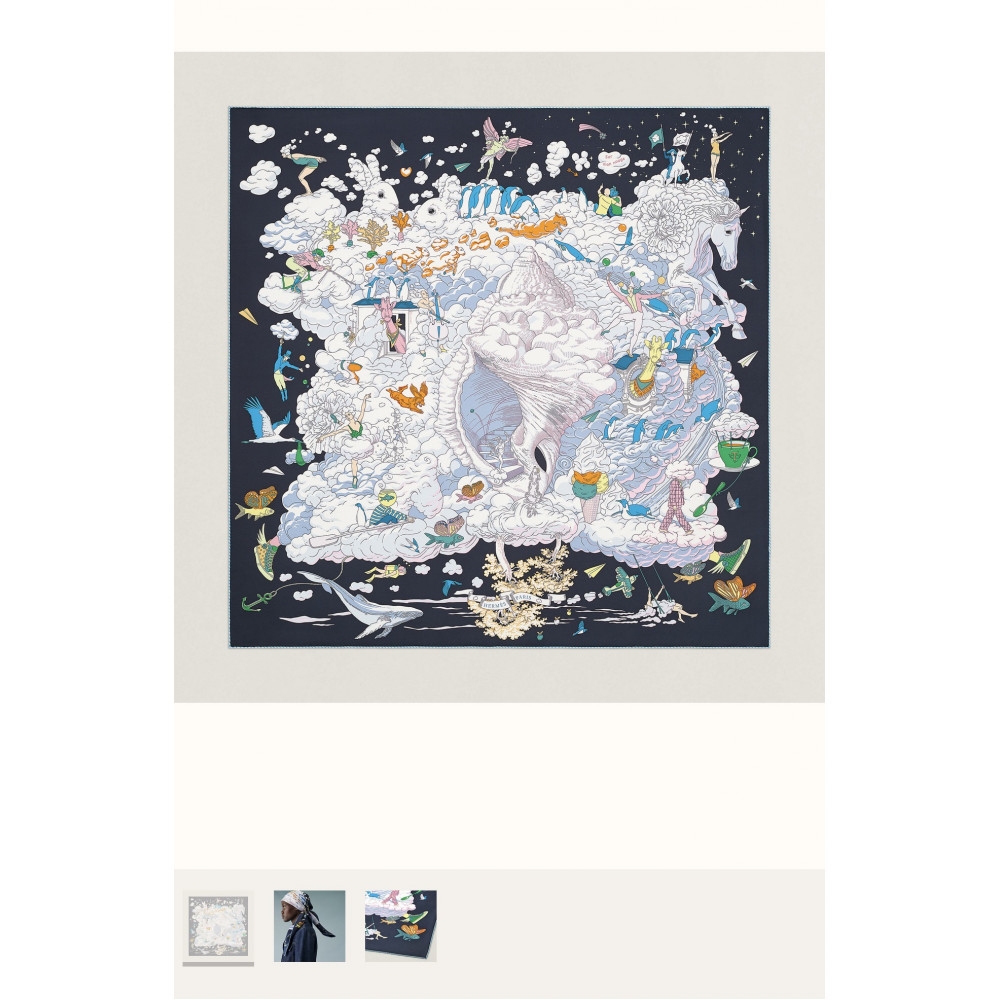 Hermès 90cm 100% Pure Silk Square Scarf!