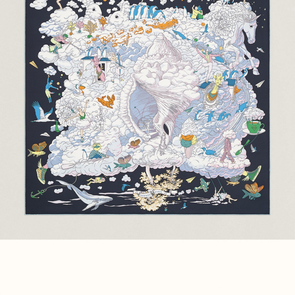 Hermès 90cm 100% Pure Silk Square Scarf!